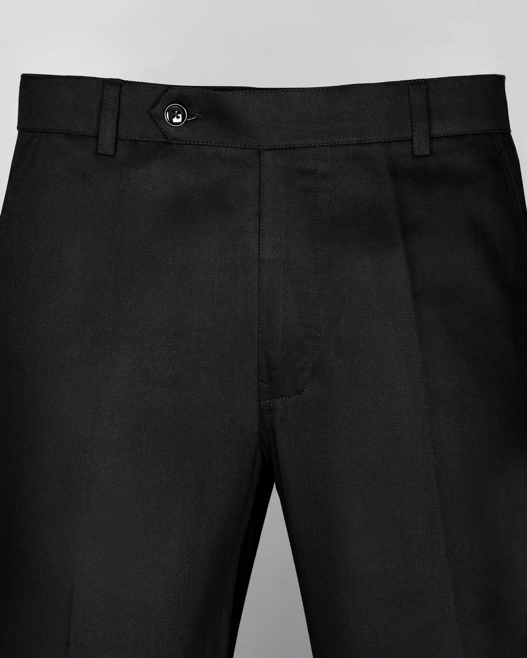 St. John Sport Black Cotton Sateen Pants sz 2